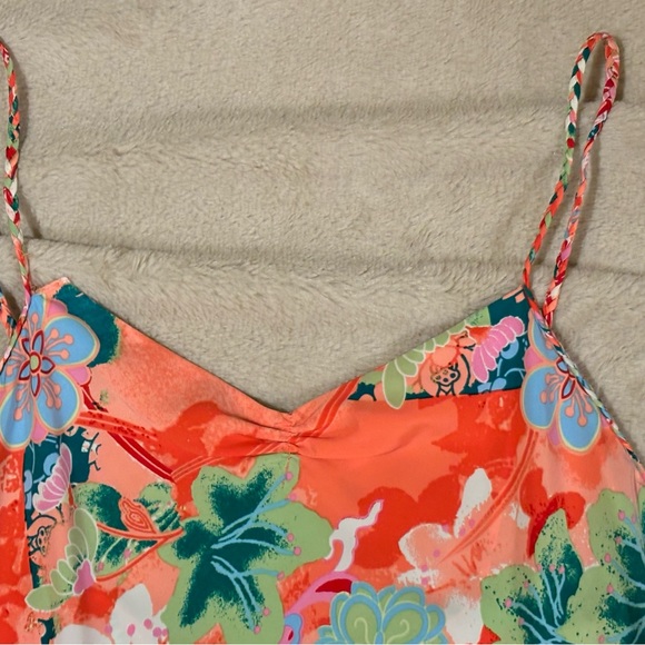 Natori tropical print gown XS - Picture 5 of 5